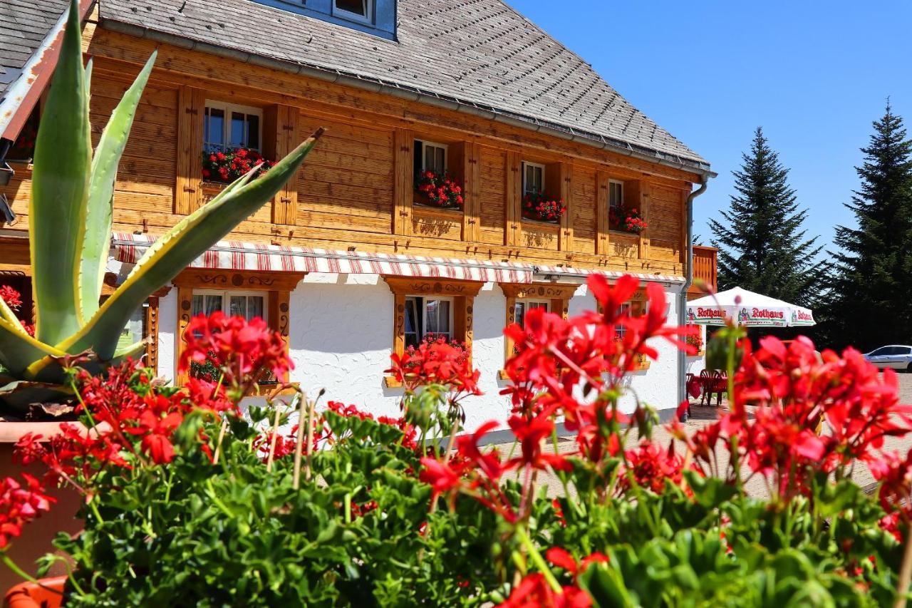 Hoehenpension Glashuette Bed&Breakfast Fruehstueckspension Hotel Garni Bonndorf im Schwarzwald Dış mekan fotoğraf